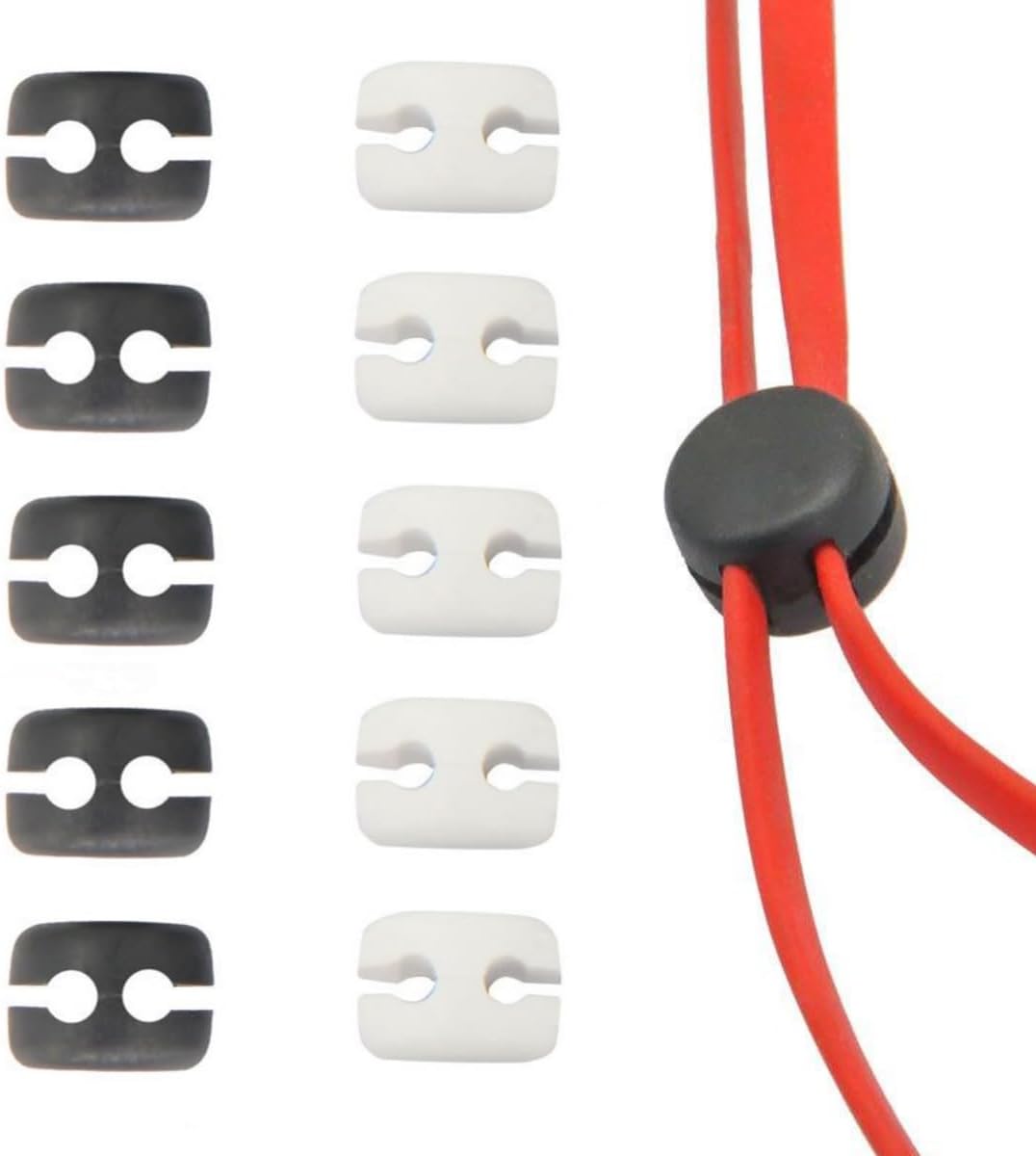 Earphone Cable Slider: Adjustable Divider Clip for DIY