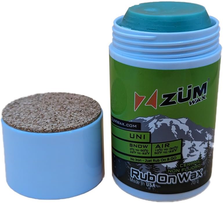 ZUMWax Ceramic Ski Wax 70g - Long-lasting Performance!