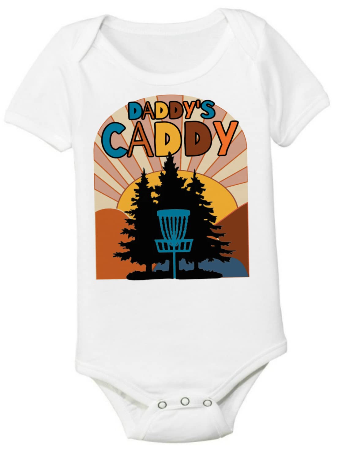 Handmade DadCaddy Short Sleeve Bodysuit - Perfect Gift!