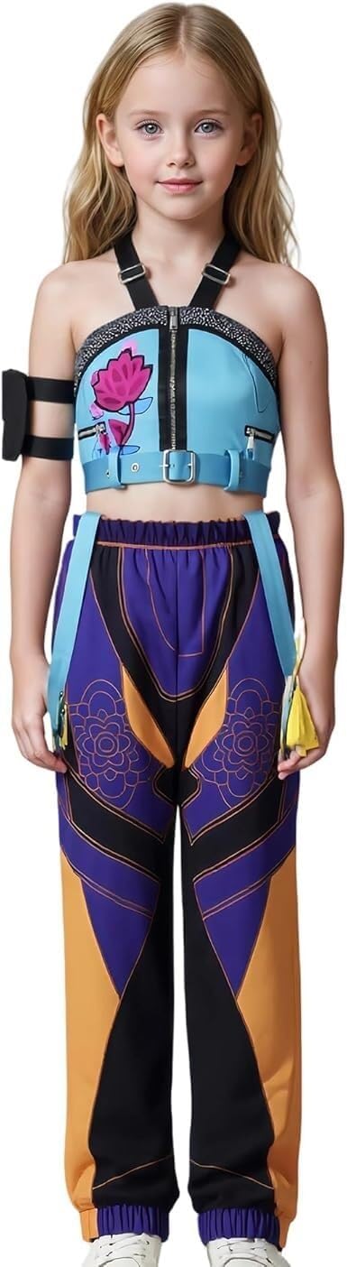 Demon Rumi Cosplay Costume for Halloween and Stage Performances