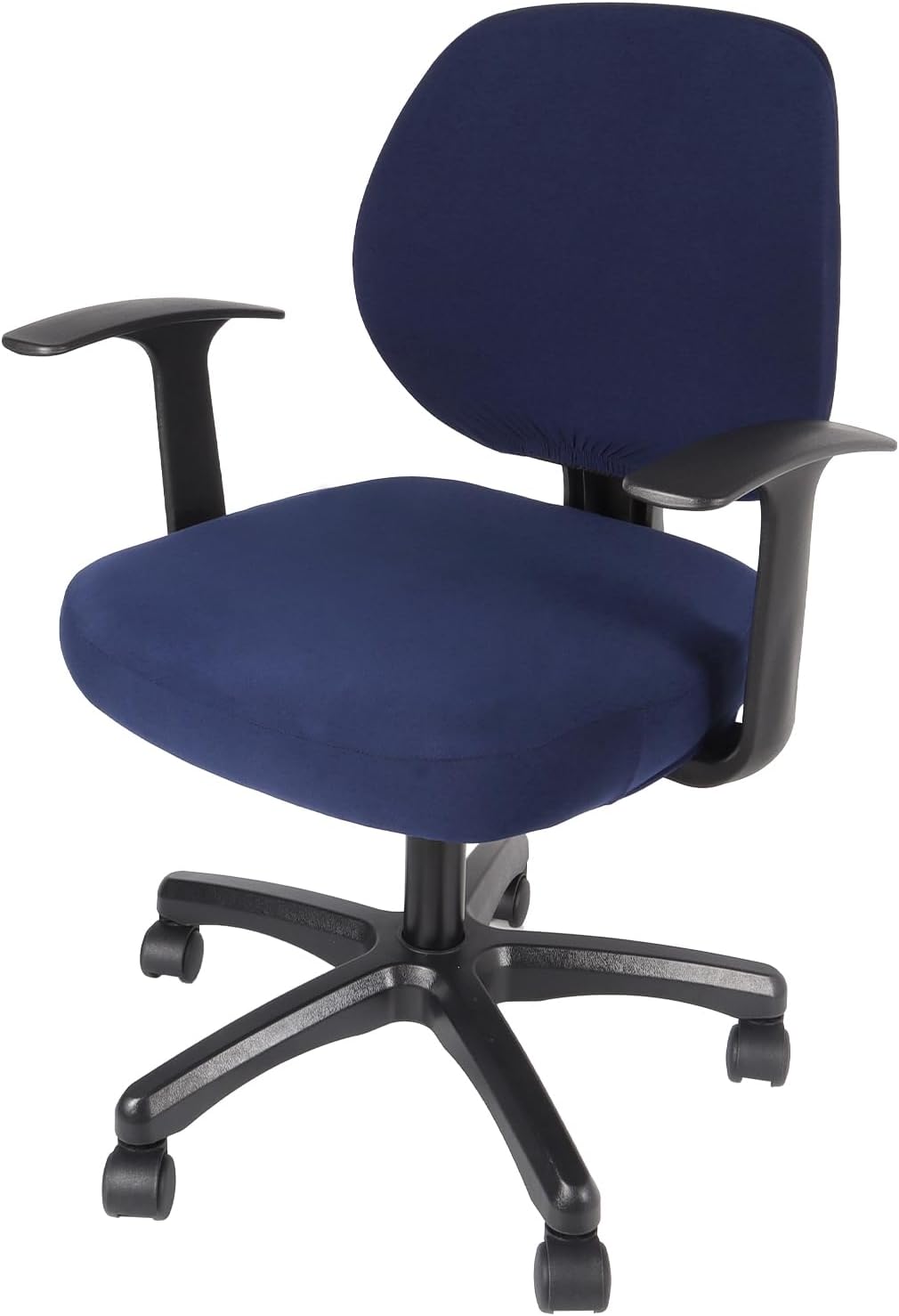 WOMACO Stretch Office Chair Cover - Dark Blue