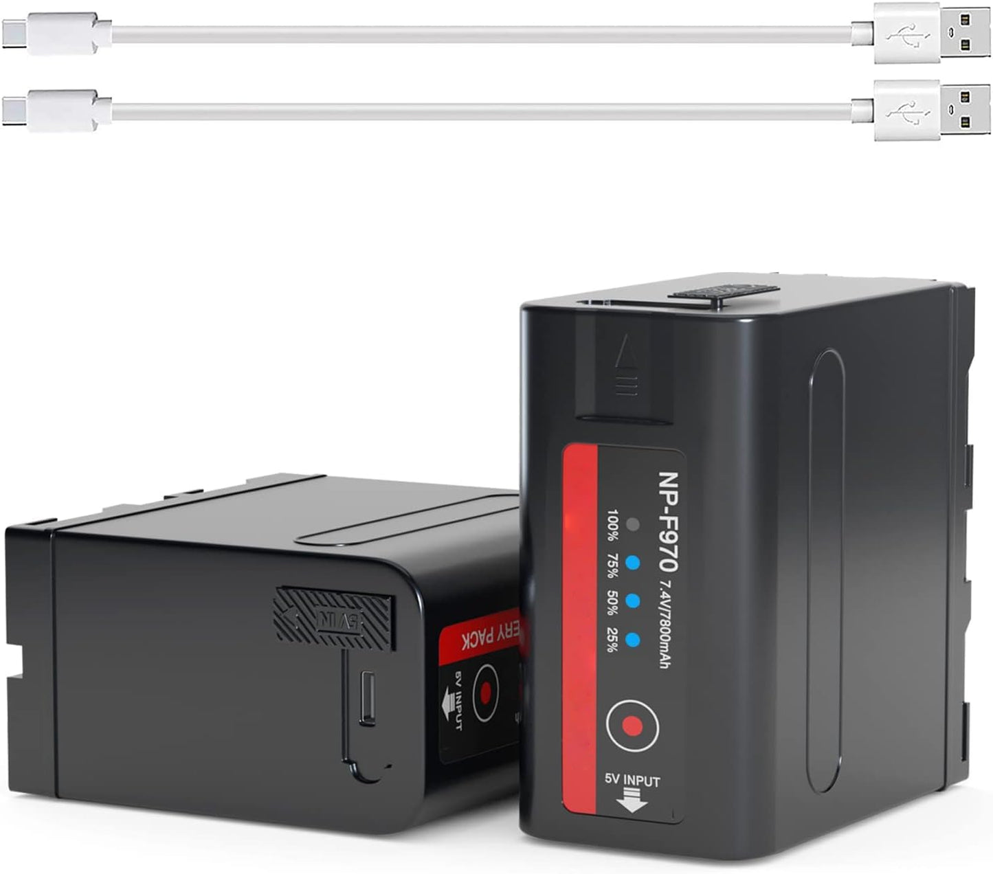 NP-F970 Battery Pack for Sony Cameras with USB-C Charging
