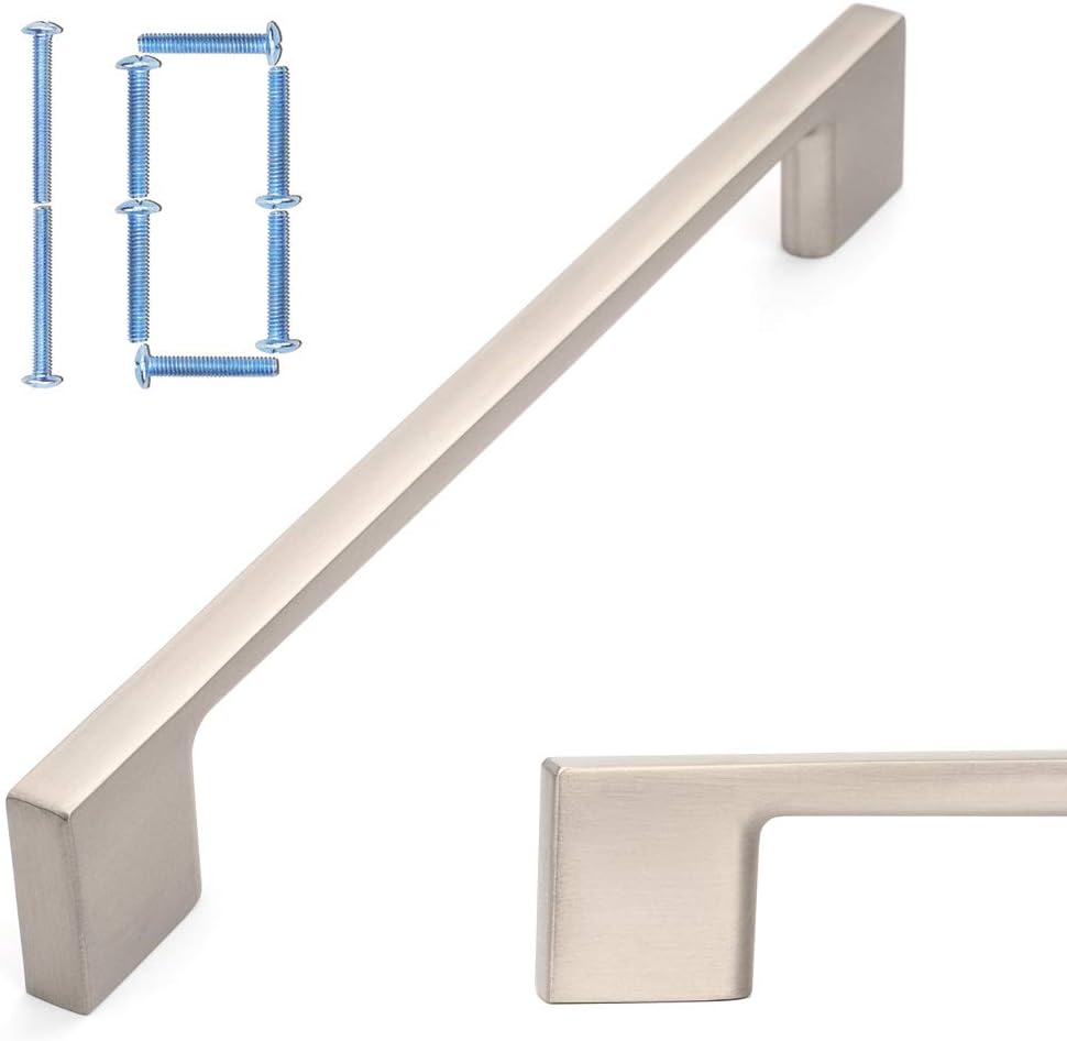 Brushed Nickel Kitchen Cabinet Pulls for Stylish Home Upgrade