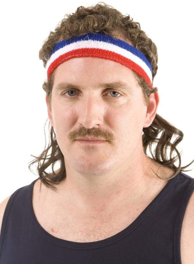 Bobcat Mullet Wig Headband: Instant Fun!