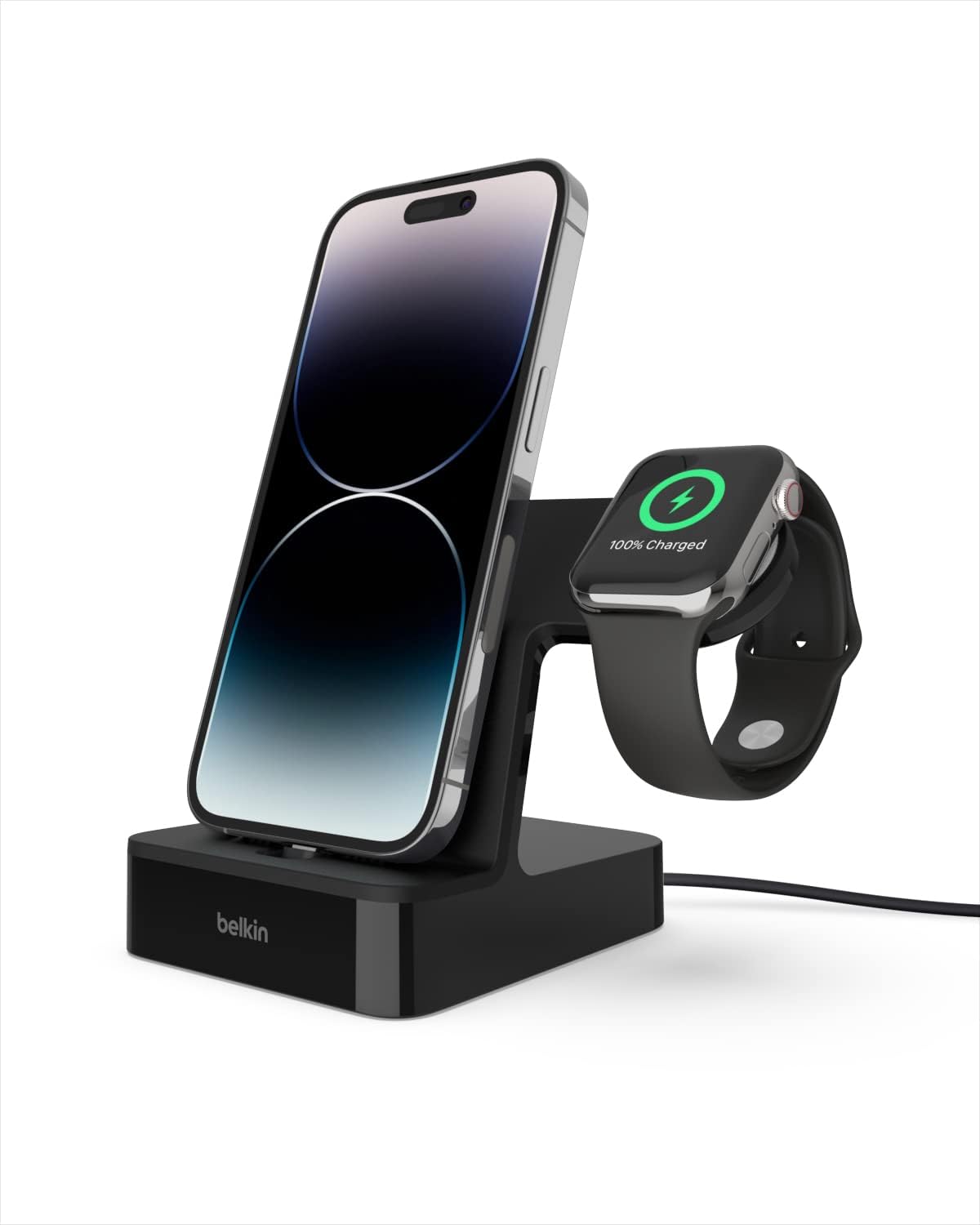 Belkin Magnetic Charging Dock: Streamline Charging for iPhone & Apple Watch