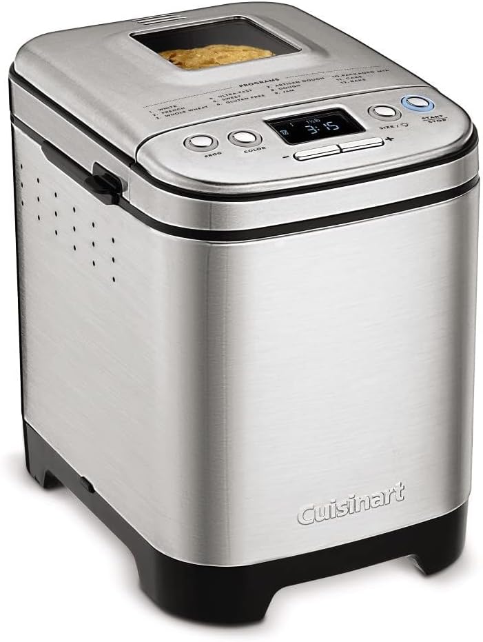Cuisinart Compact Automatic Bread Maker: Customizable Settings
