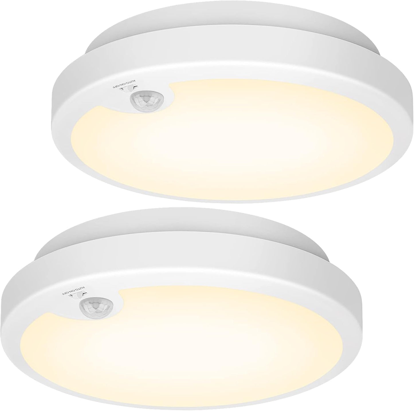 Battery Operated Motion Sensor LED Ceiling Lights for Indoor Use