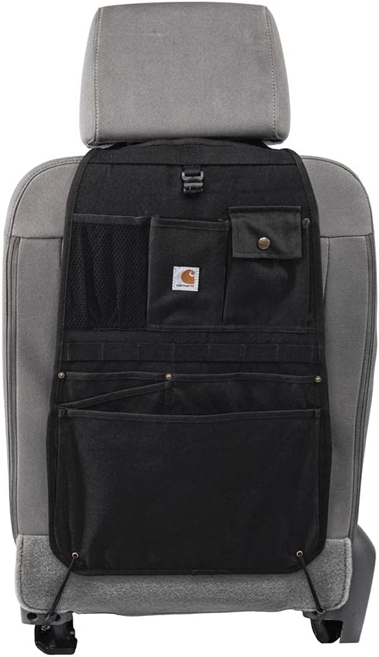 Carhartt Black Seat Back Organizer - Universal Storage