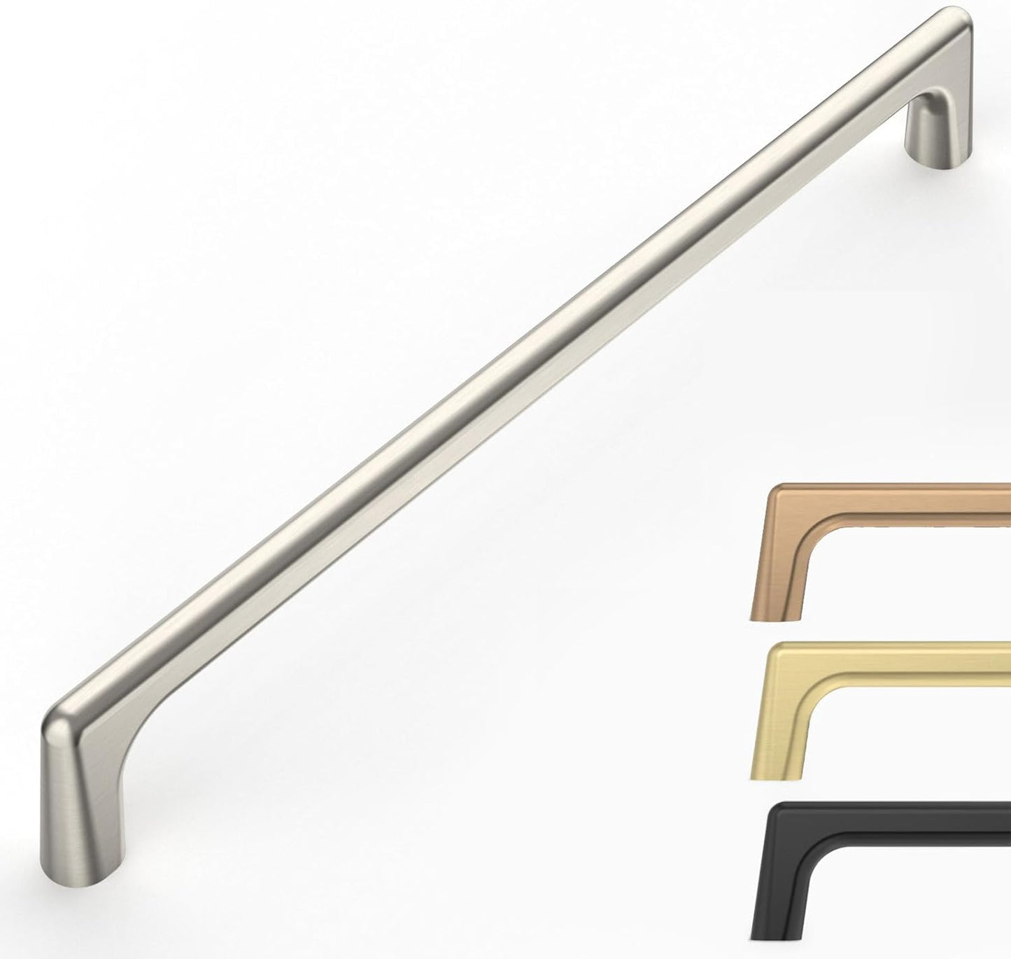 10 Pack Brushed Satin Nickel Cabinet Pulls for Kitchen Use