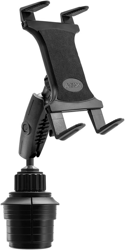 ARKON Mounts Car Cup Holder Tablet Mount for All Tablets