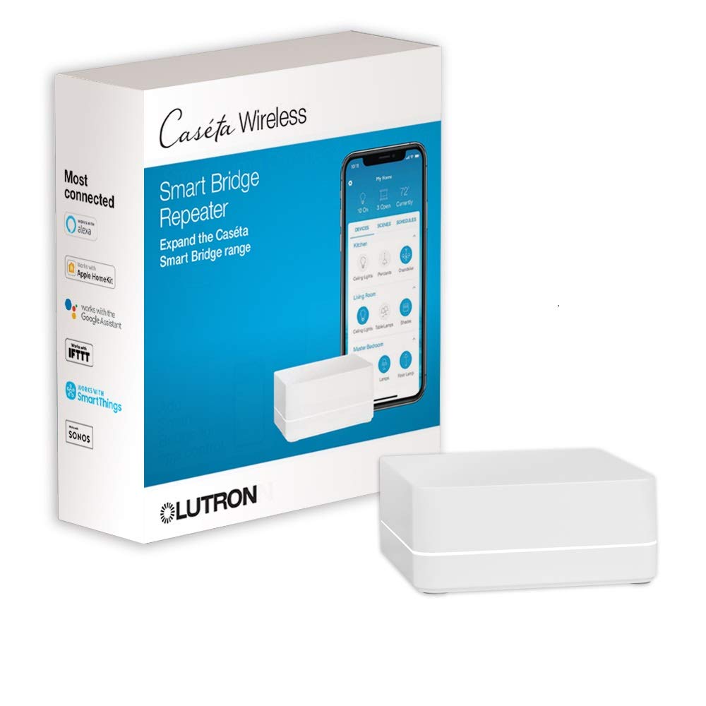 Lutron Caseta Smart Lighting Hub Repeater Expands Range 60 Feet