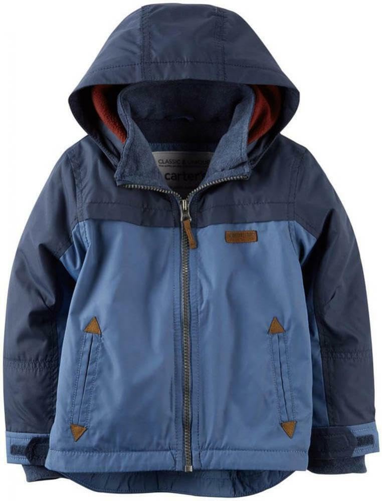 Carter's Little Boys' Fleece Lined Jacket for Winter Fun