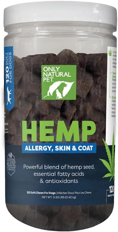 Only Natural Pet Allergy Soft Chews for Dogs - 120 Count