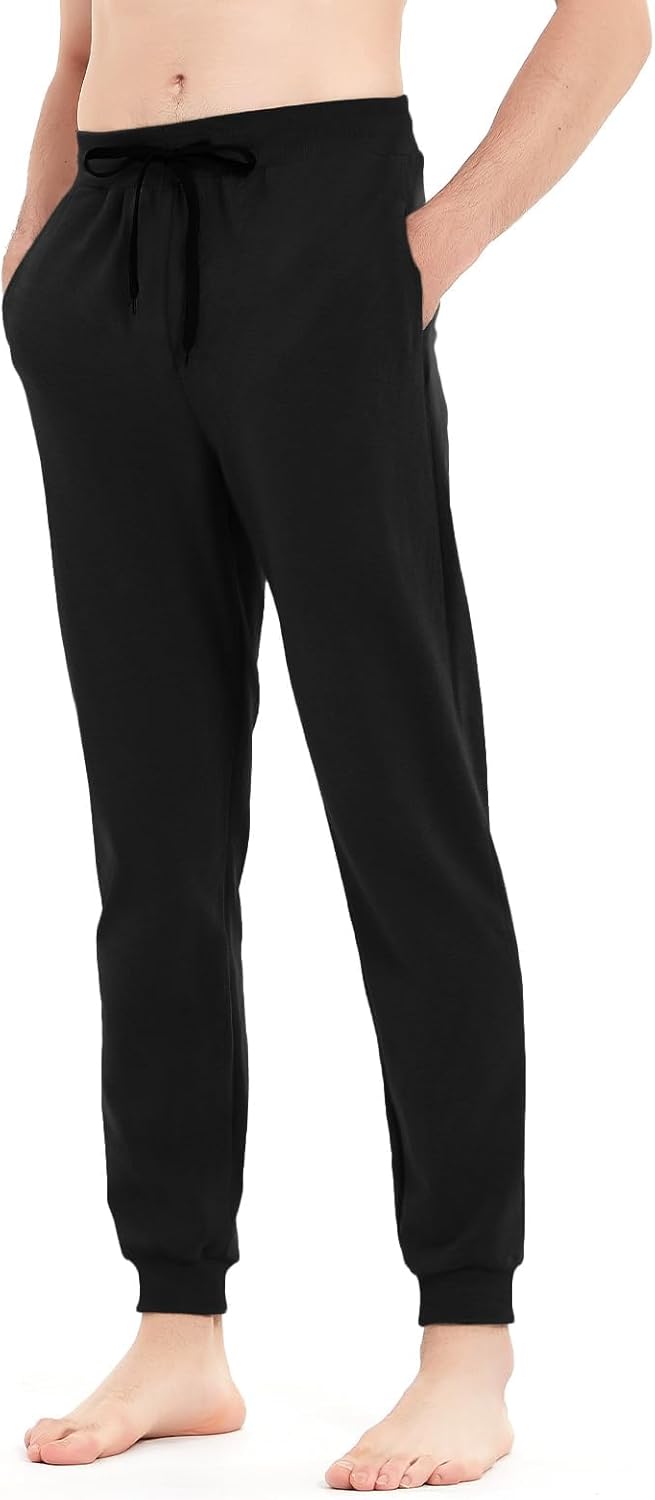 Idtswch Long Inseam Mens Tall Sweatpants with Zip Pockets