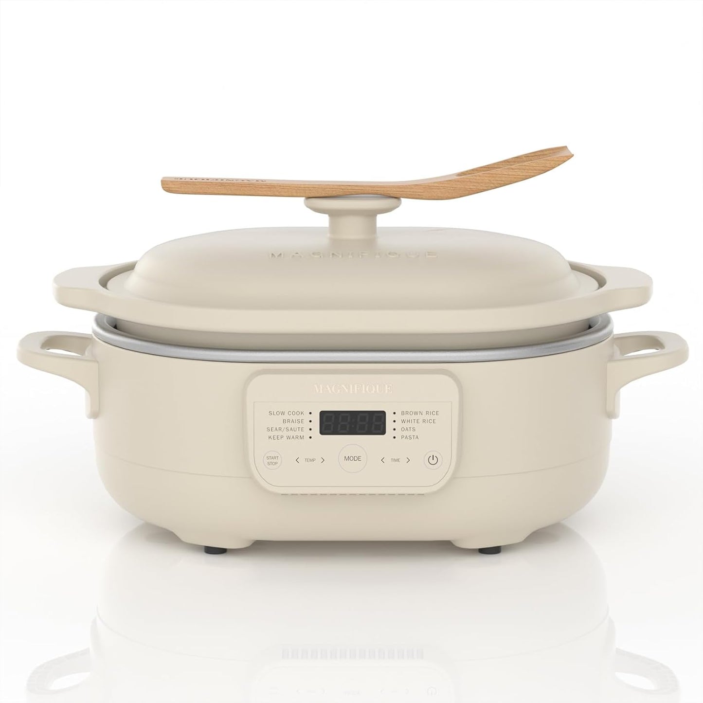 4 Quart Programmable Slow Cooker with 8-in-1 Multi Cooker Features
