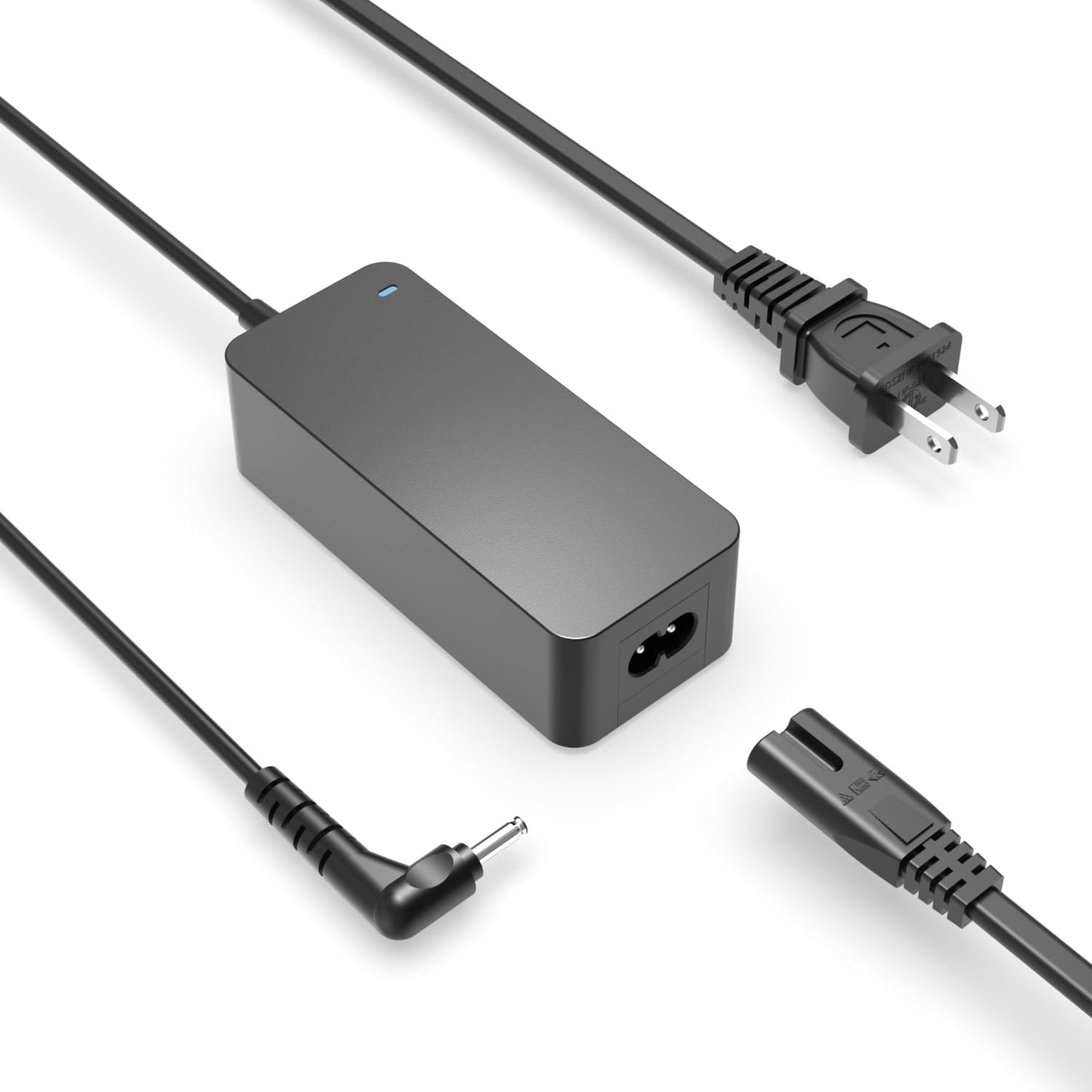 Nicpower Round Tip Fast Charger for LG Gram Laptop - 65W Power
