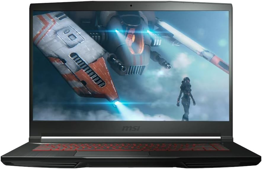 MSI GF63 Thin 15.6in Gaming Laptop with RTX 3050 and i5 CPU