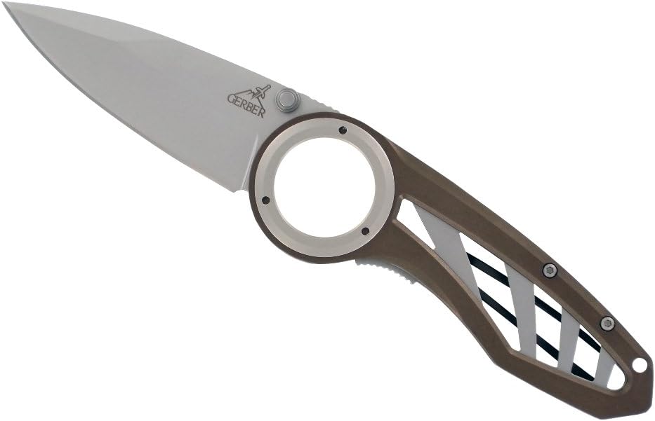 Gerber Remix Knife: Precision Fine Edge Grey Blade