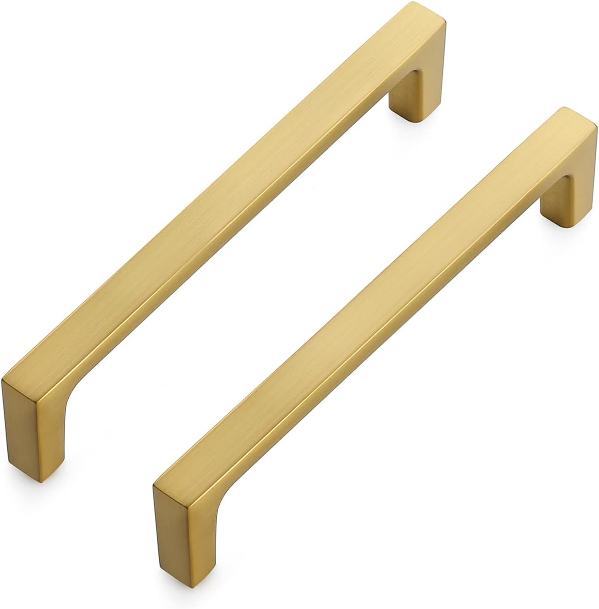 Ravinte 20 Pack Solid 5 Inch Square Cabinet Handles for Kitchen