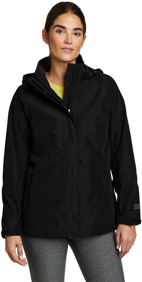 Eddie Bauer Women's Packable Rainfoil Jacket for All Weather