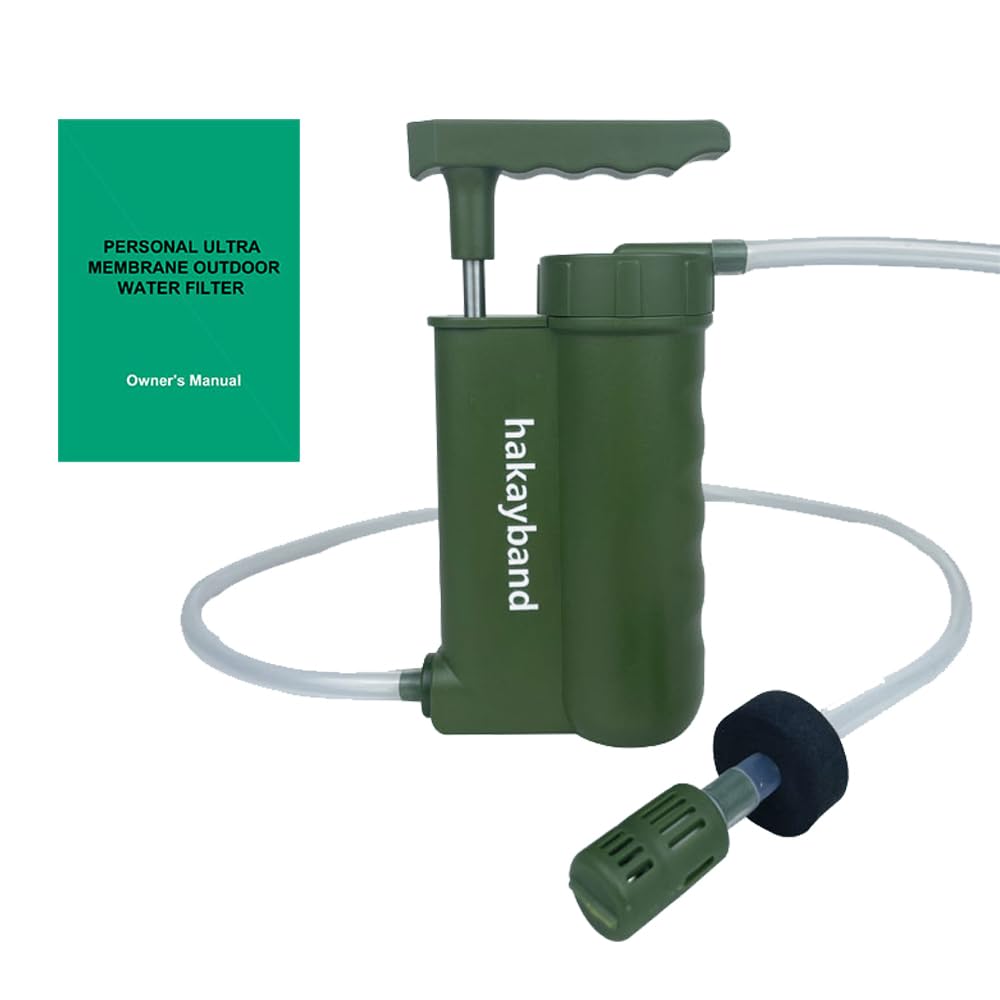 HakayBand Portable Water Purifier for All Your Adventures