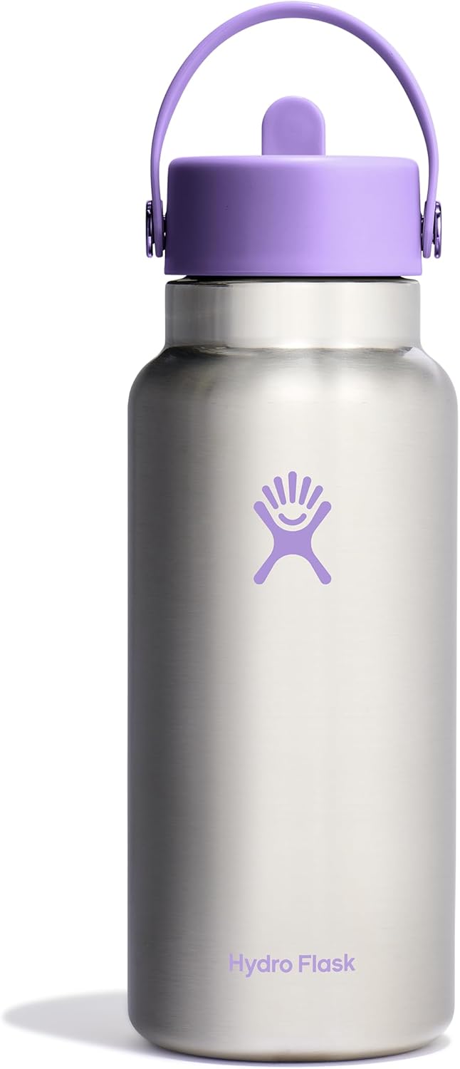 Hydro Flask 32 Oz Wide Flex Straw Cap Bottle - Insulated Steel