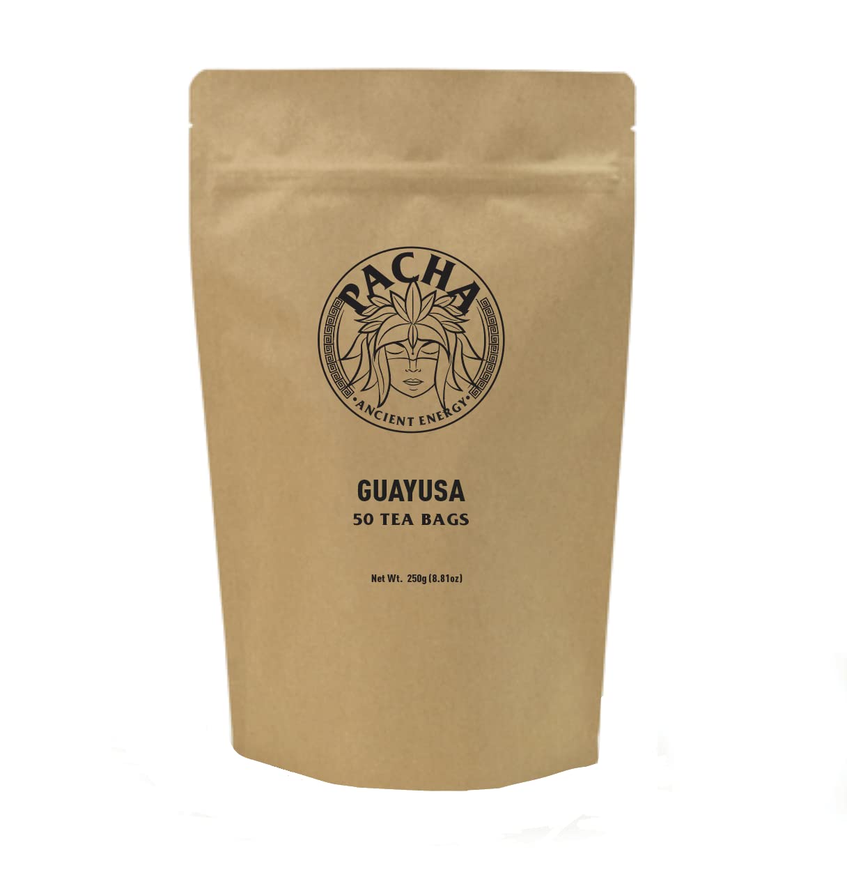 Pacha Ancient Energy Guayusa Tea - Organic Loose Leaf Energy Drink