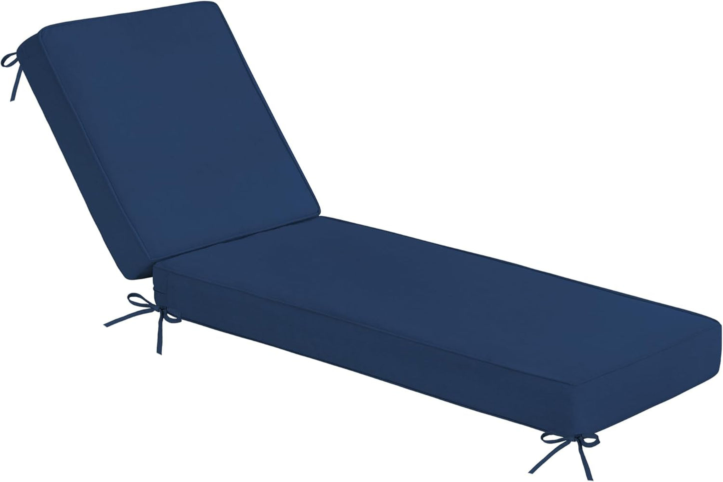 Sundale Outdoor Water-Resistant Chaise Lounge Cushion for Comfort