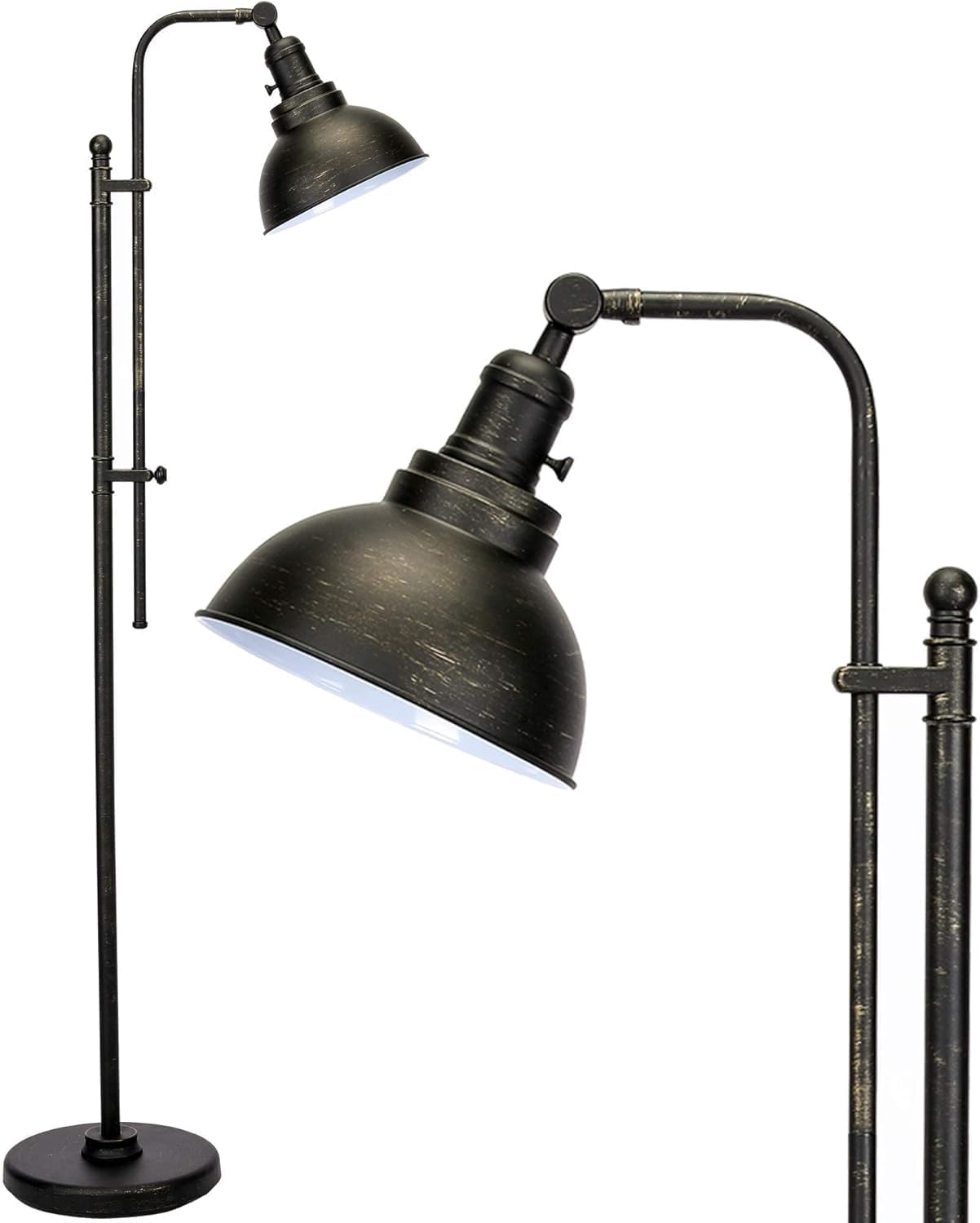 VONLUCE 65ft' Tall Industrial Floor Lamp for Living Room