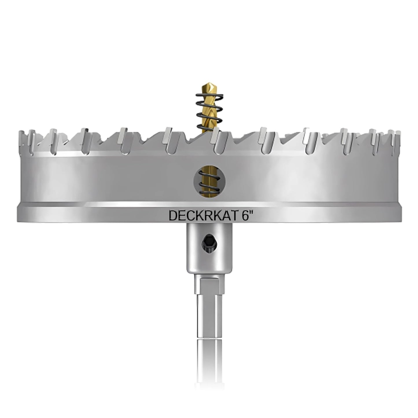 Heavy-Duty 6 TCT Hole Saw for Stainless Steel and Aluminum