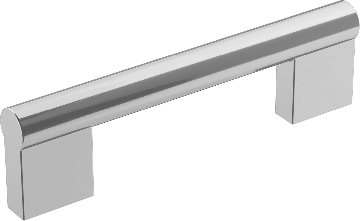 Amerock Versa 3-3/4 inch Polished Chrome Cabinet Pulls - 10 Pack