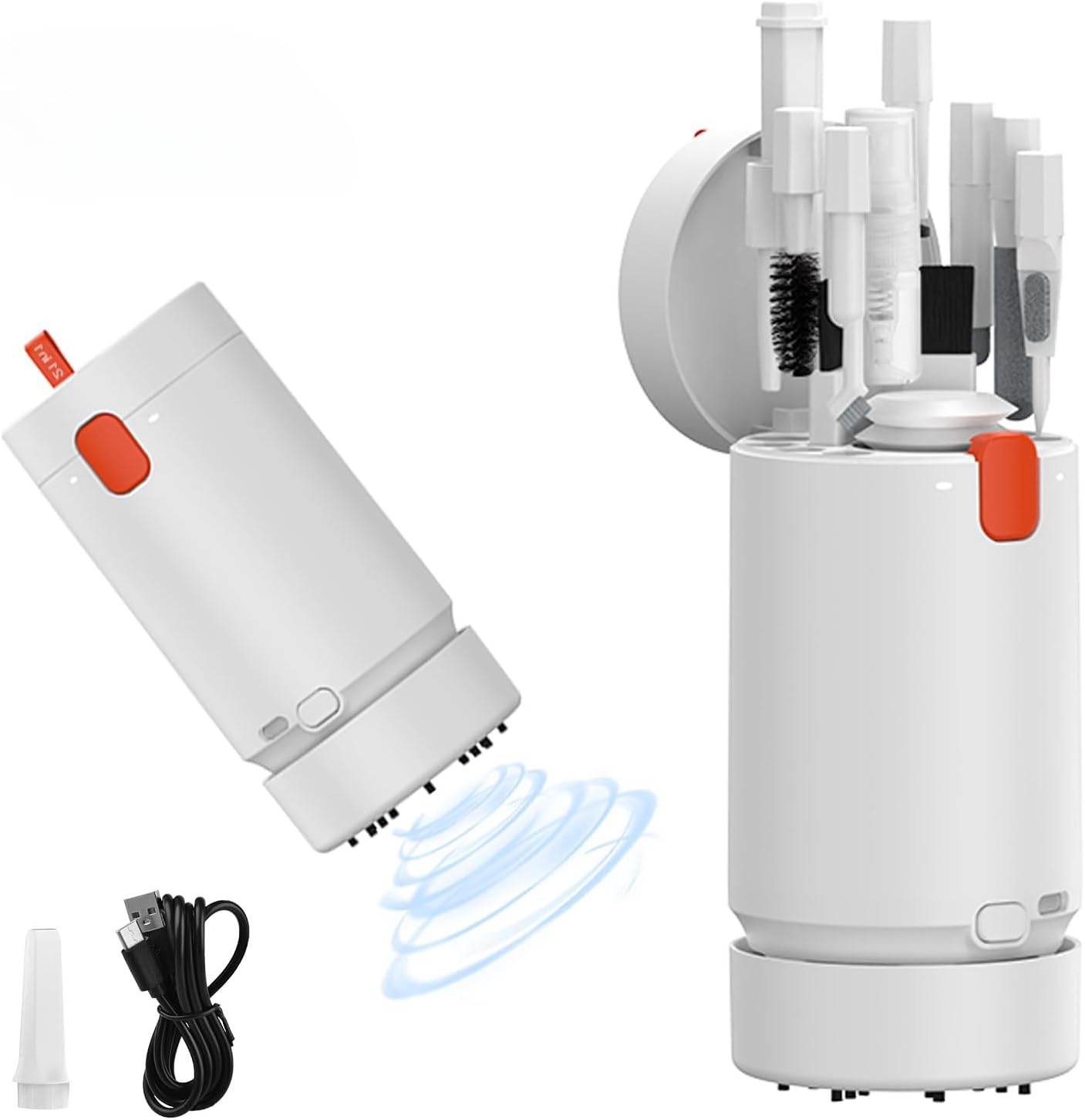 21-in-1 Mini Cleaning Kit - Dust Sweeper & Electronics Cleaner