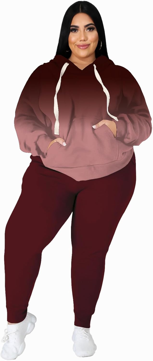 Women's Plus Size Two Piece Outfits for Comfort and Style