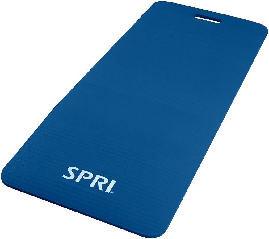 SPRI Exercise Mat: Versatile 1/2-Inch Thick for Total Body Workouts