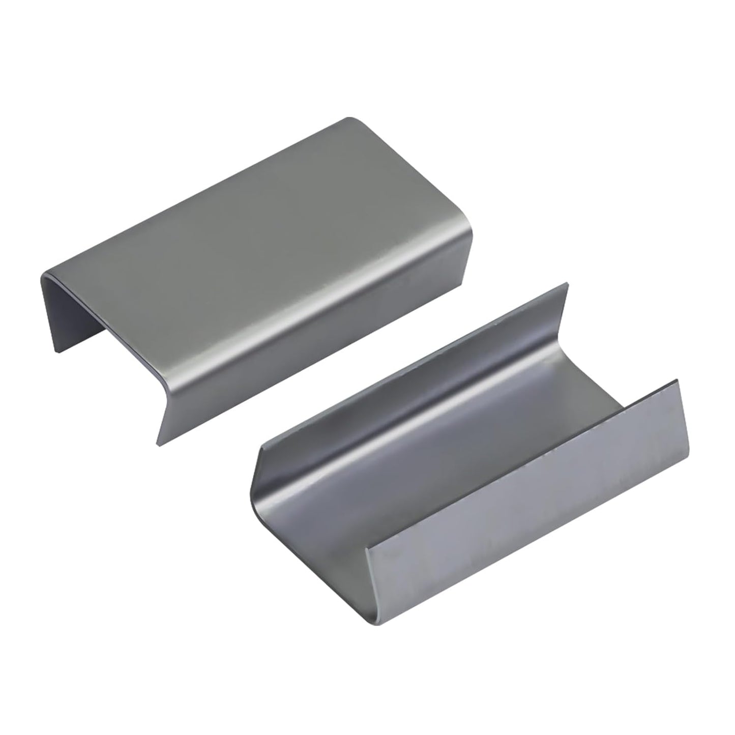 Open Snap-On Seals for 1/2 in Steel Strapping Metal Clips