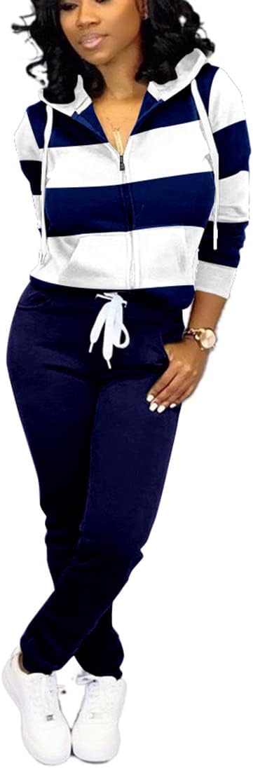 TOPSRANI Womens Two Piece Outfits Casual Tracksuit Set Review