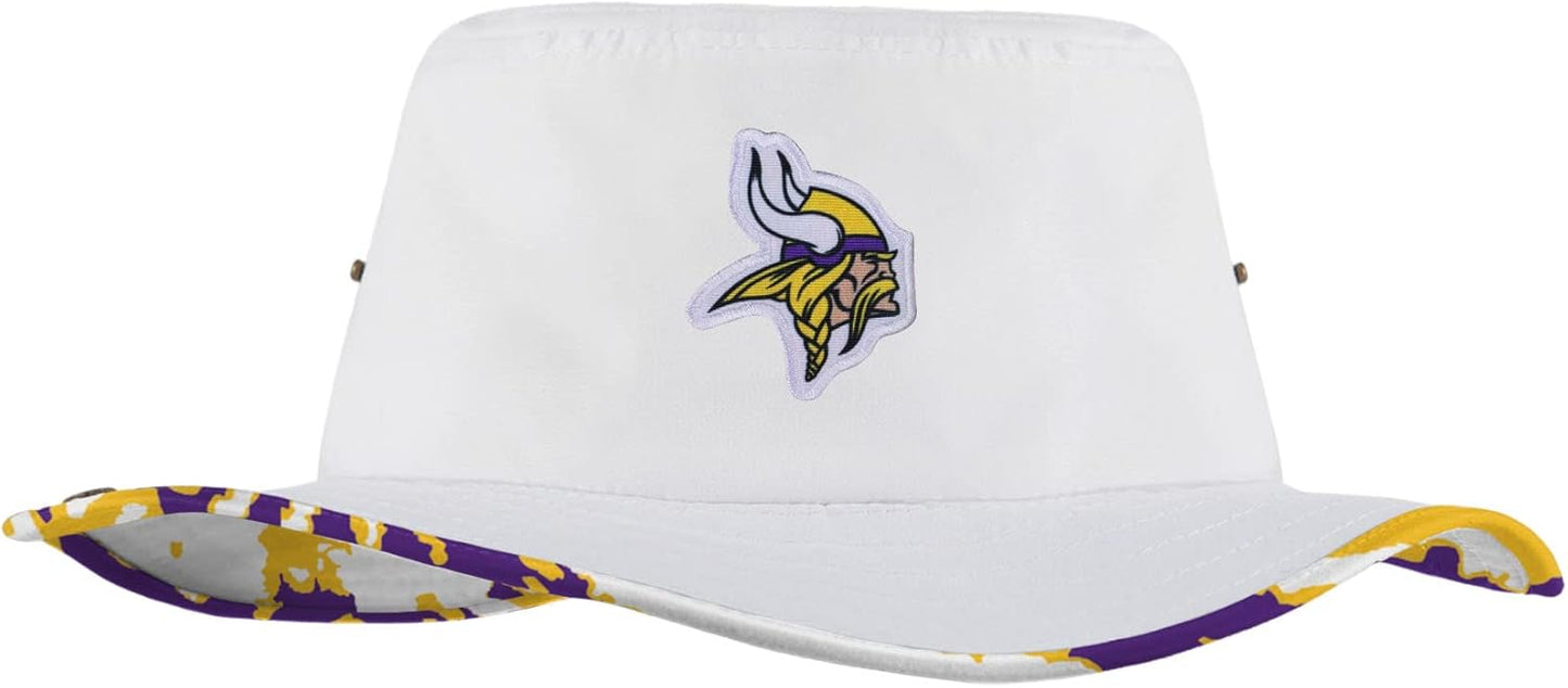 FOCO Women's NFL Team Logo Sport Outdoor Sun Bucket Boonie Hat