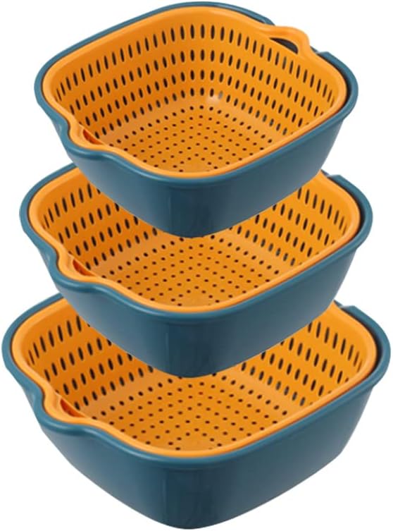 Multi-layer Vegetable Washing Basket Set