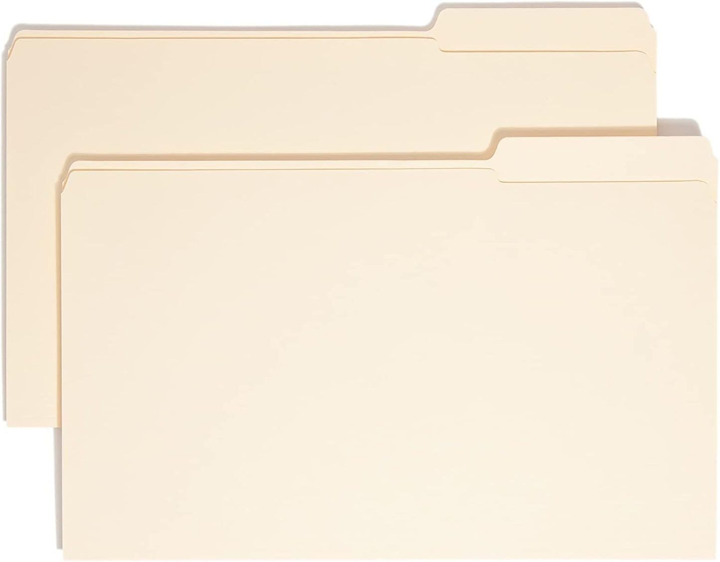 Smead File Folder Reinforced 1/3-Cut Tab for Legal Size Files