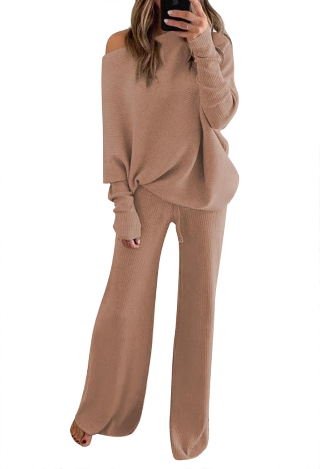 Linsery Women 2 Piece Sweater Sets for Stylish Fall Looks