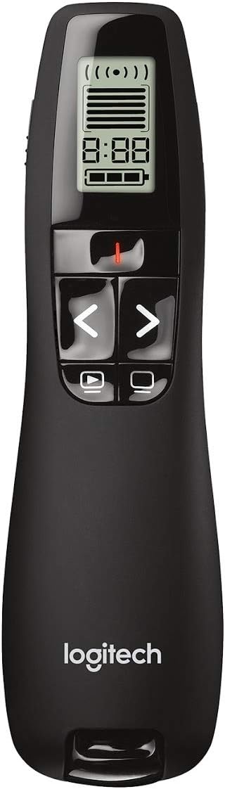 Logitech Wireless Presenter R800 with Green Laser Pointer