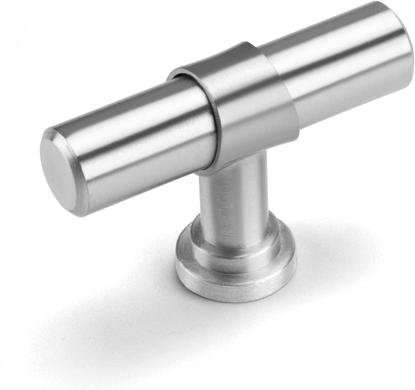 Brushed Nickel Cabinet Knobs - 25 Pack Stylish Drawer Pulls