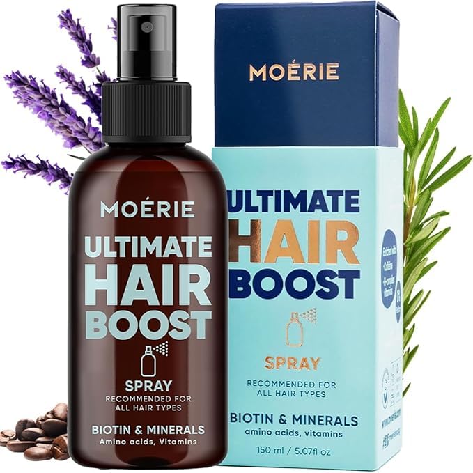 Moerie Ultimate Hair Boost Spray for Strengthening Hair & Scalp