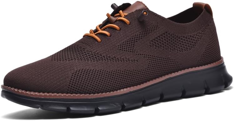 Wearbreeze Mens Business Casual Oxford Sneakers for Daily Use