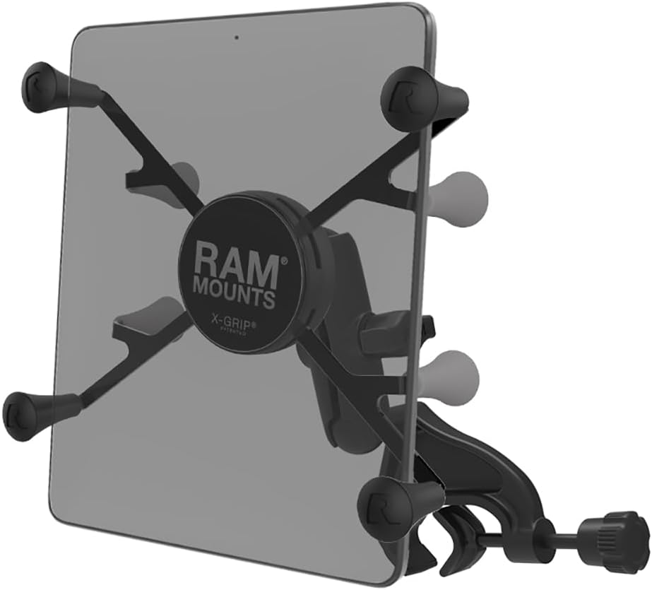 RAM Mounts X-Grip Mount with Yoke Clamp for 7-8 Inch Tablets