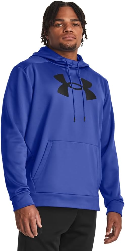 Under Armour Men's Armour Fleece Big Logo Hoodie for Comfort