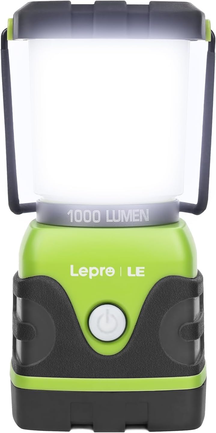 LE 1000LM Waterproof Camping Lantern - 4 Light Modes!