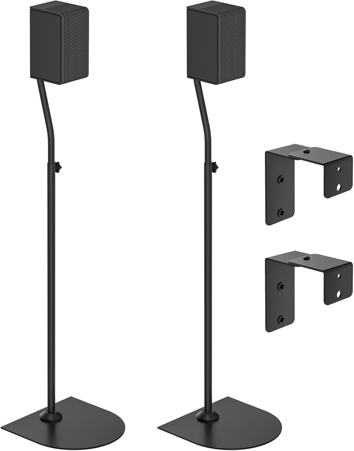 Speaker Stands for Vizio by tiebutie - Adjustable Height