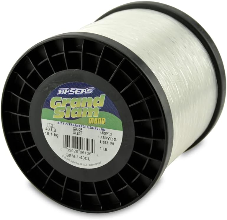 HI-SEAS Grand Slam Monofilament Fishing Line - Strong & Tough