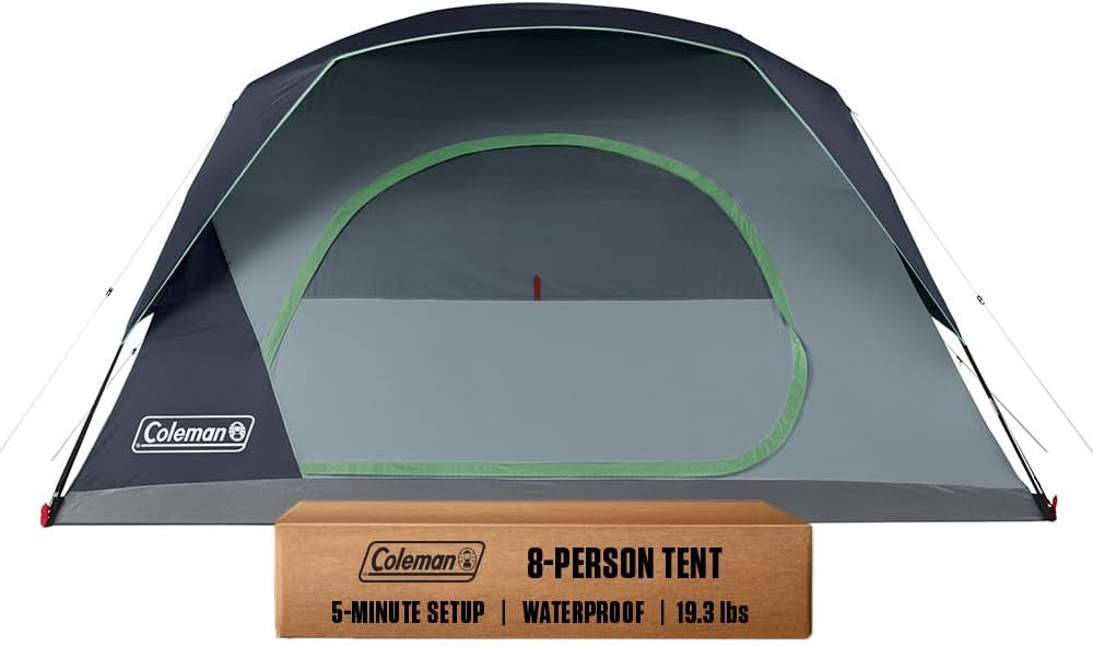 Coleman Skydome Tent with Quick Setup for 2 to 8 People